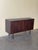 Brown Danish Mid 20th Century Modern Rosewood Sideboard - Vintage Credenza With Sliding Doors For Sale - Image 8 of 11