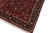 Shabby Chic Shabby Chic Floral 1990's Pak-Persian Red/Black Wool Rug - 6'2'' X 9'0'' For Sale - Image 3 of 9