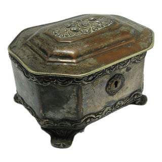 19th Century Sugar Bowl from Norblin, Warsaw, Poland For Sale