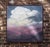 Contemporary Nocturnal Glow by Adam Hall | Pastel Painting of a large cloud against a dark sky For Sale - Image 3 of 3