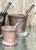 Vintage Boho Apothecary Wrought Iron Mortar and Pestle - Set of 5 For Sale - Image 12 of 12