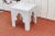 1990s Pair of Small Taj Marble Side Tables For Sale - Image 5 of 13