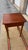 A Antique Softwood Sheraton Turned Leg One Drawer Side Table With Button Feet, Pennsylvania, Circa 1820’s For Sale - Image 6 of 12