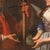 Italian Artist, Genre Scene with Peasants, 1670, Oil Painting on Canvas For Sale - Image 9 of 16