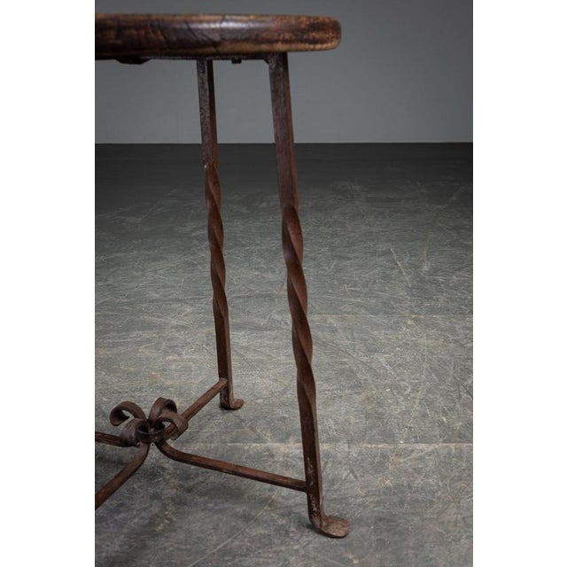 French Side Table, 1940s For Sale - Image 7 of 12