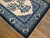 1920s Ivory Field Medallion Antique Chinese Baotou Rug 3' X 6' Handknotted Pile Wool Carpet For Sale In New York - Image 6 of 8