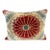Decorative Silk Velvet Ikat Pillow For Sale
