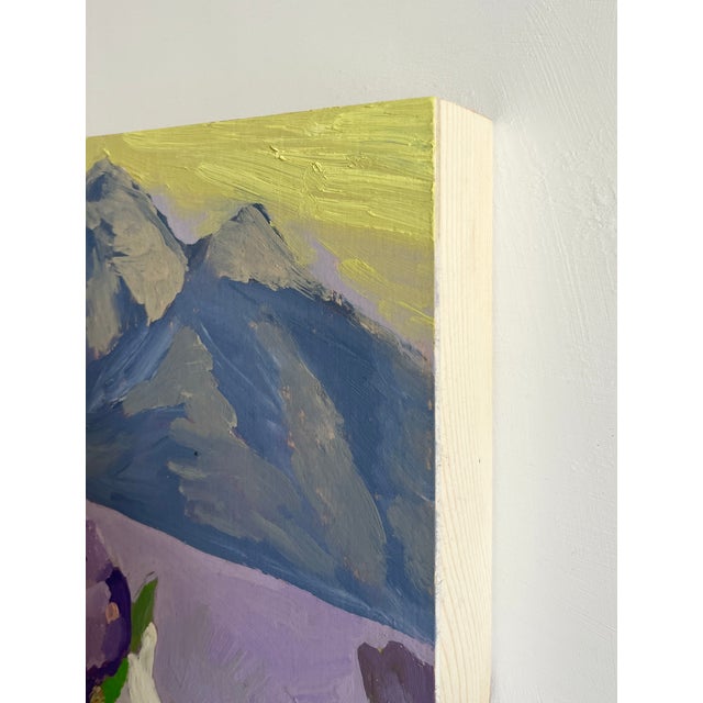 Folk Art Cabbage Knife, Original Oil Painting by Molly Mansfield For Sale - Image 3 of 3