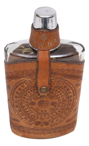 Tequila Hip Flask from Angel Pazmino, Ecuador, 1960s