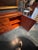 MCM Design Burl Walnut and Brass Sideboard For Sale - Image 9 of 9