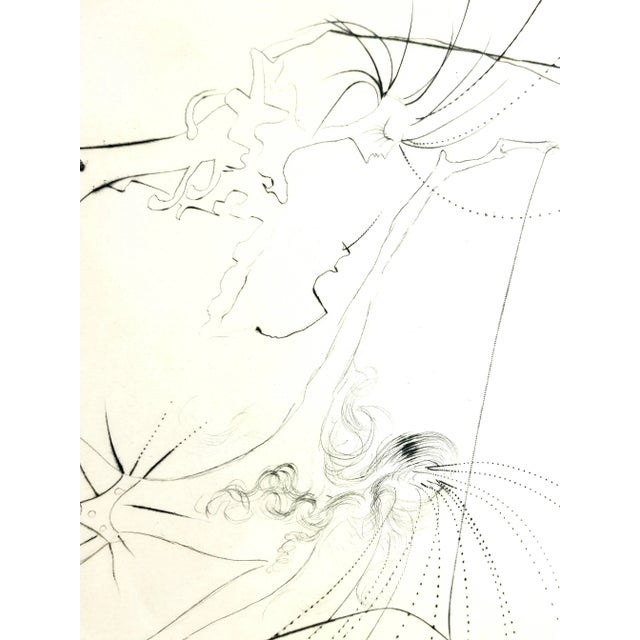 Early 21st Century Salvador Dali - Venus in Furs - Original Stamp-Signed Etching 1968 For Sale - Image 5 of 11