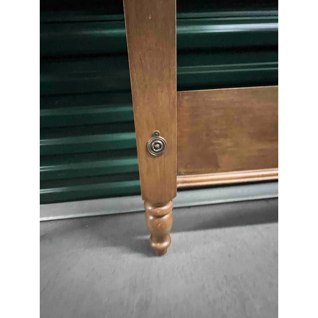 Mid-Century Four-Poster Headboard and Footboard For Sale In New York - Image 6 of 7