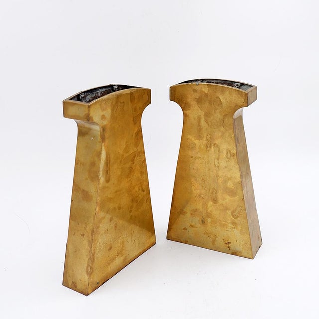 Brass Mantel Clock Fittings, 20th Century, Set of 2 For Sale - Image 6 of 11