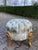 French Late 20thC French Louis XVI Gold Beech Pistachio Bench For Sale - Image 3 of 8