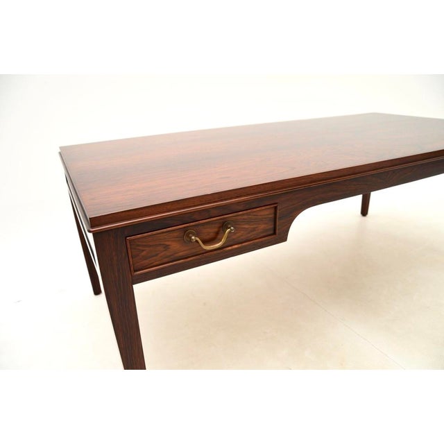 Vintage Danish Coffee Table attributed to Fritz Henningsen, 1960s For Sale - Image 10 of 12