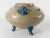 Japanese Japanese Chinoiserie Floral Tripod Censer For Sale - Image 3 of 10