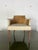 An intriguing vintage sculptural representation of a Mid-Century Modern lounge chair. Handcrafted with expressive...