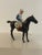 Black Vintage American Cast Metal Racehorse & Jockey Figures — Set of 3 — Made in u.s.A. For Sale - Image 8 of 12