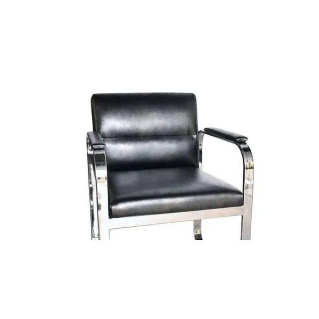 Chrome Milo Baughman Style Dining Chairs - Set of 6 For Sale - Image 4 of 12