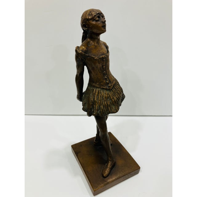 Figurative After Degas Ballerina Sculpture Reproduction For Sale - Image 3 of 4