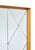 Mid-Century Swedish Oak Framed Harlequin Wall Mirror, 1960 For Sale - Image 4 of 7