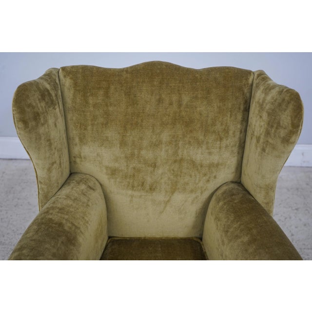 1940s Chippendale 18th C. Style Youth Wing Chair For Sale - Image 5 of 12