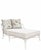 Contemporary Outdoor Bamboo-Style Chaise Lounges by Century Furniture, Set of 2 For Sale - Image 3 of 3