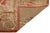 Transitional Handamde Transitional Peshawar Wool Rug in Burgundy With Allover Motif For Sale - Image 3 of 10