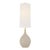 Thomas O'Brien for Visual Comfort Signature Loren Large Table Lamp in Natural Shell with Linen Shade For Sale