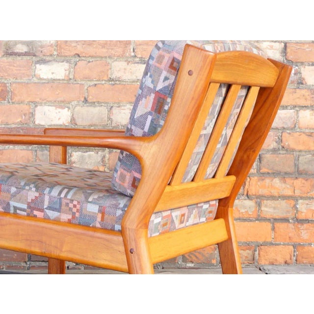 Vintage Danish Teak Lounge Chair, 1970s For Sale - Image 9 of 12