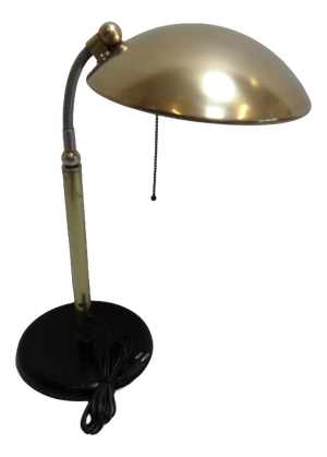 Vintage Industrial Metal Desk Lamp, 1960s
