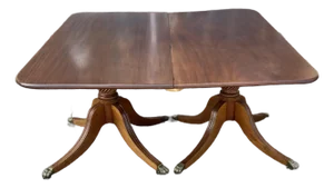 Double Pedestal Table