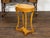 19th Century Biedermeier 19th Century Walnut Accent Table with Oval Top and Quarter Veneer For Sale - Image 5 of 12