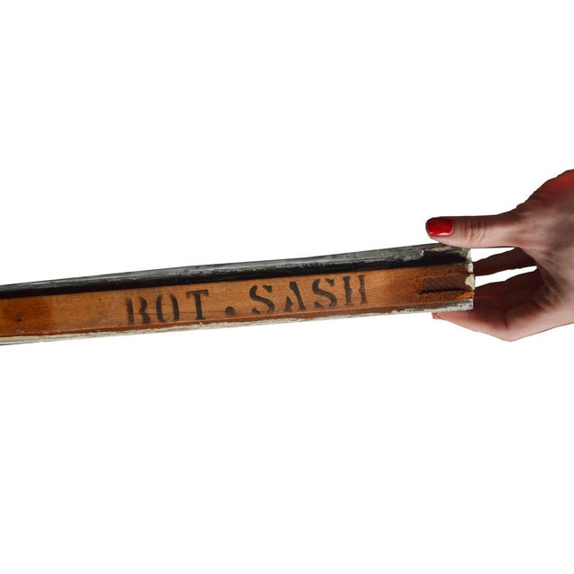 Vintage Reclaimed Wood Window For Sale - Image 4 of 4