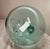 18th Century Antique 1797-30 Gallatin-Kramer Glassworks Hand Blown Glass Aqua Bulbous Bottle For Sale - Image 5 of 11