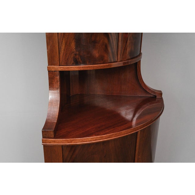 Corner Cabinet in Biedermeier Style For Sale - Image 9 of 18