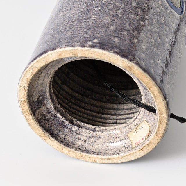 Large Ceramic Ikano Table Lamp by Aldo Londi for Bitossi, 1970s For Sale - Image 9 of 13