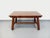 Vintage rectangular dining table from the 1950s/60s, made of solid dark pine, French design attributed to Georges Robert,...