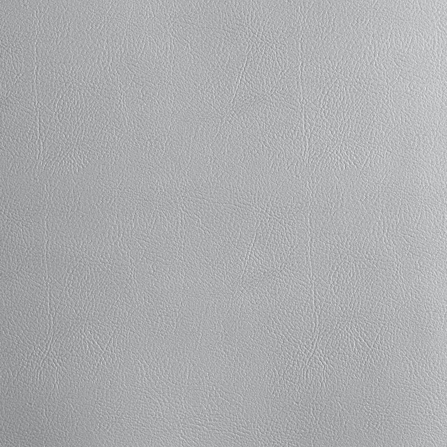 2020s Sample - Schumacher Vegan Leather Indoor/Outdoor Fabric In Silver Metallic For Sale - Image 5 of 5