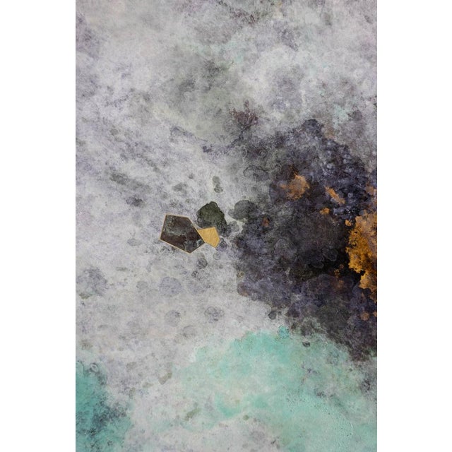 Metal Fragmentations VIII, Varnished Brass For Sale - Image 7 of 8