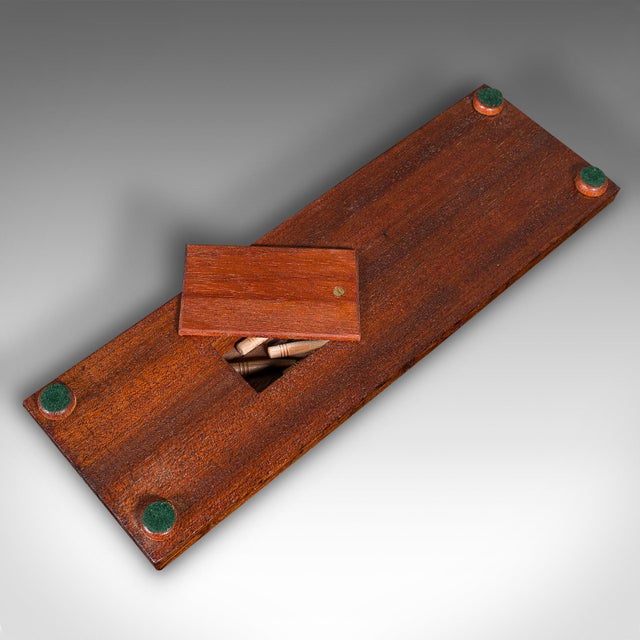 1920's Antique Cribbage Board For Sale - Image 9 of 9