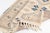 Blue and Cream Turkish Vintage Rug For Sale - Image 4 of 10
