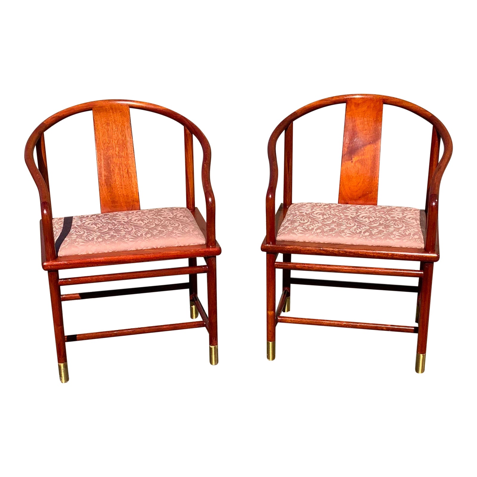 Late 20th Century Brueton, Stanley J. Friedman Tsu Chair, Pair