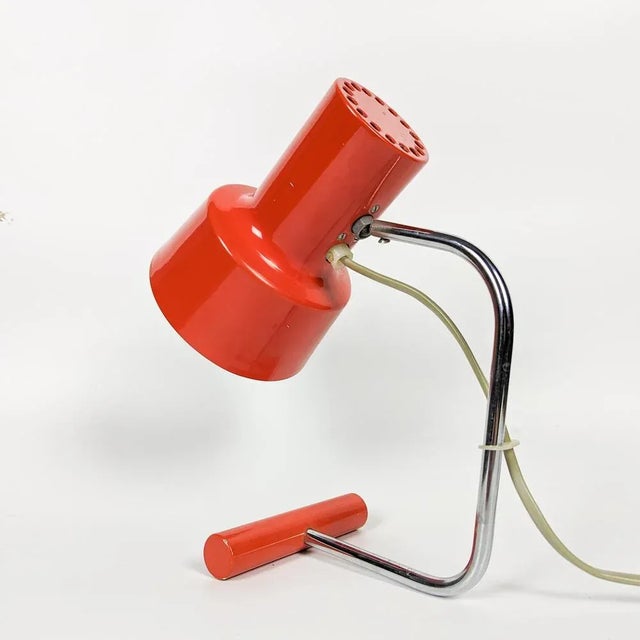 Mid-Century Modern Mid-Century Table Lamp by Josef Hůrka for Napako, 1960s For Sale - Image 3 of 11