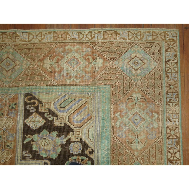 Vintage Zabihi Collection Turkish Anatolian Rug - 7'10" x 9'9" For Sale In New York - Image 6 of 10