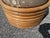 Vintage Rattan Swivel Rocker Lounge Chairs and One Ottoman Set For Sale - Image 17 of 18