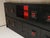 Vintage Brutalist Belgian Black and Red Cabinet, 1960 For Sale - Image 12 of 13