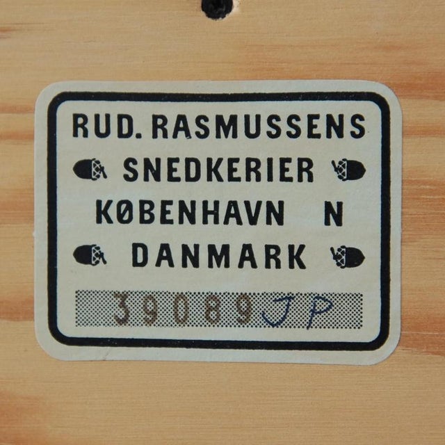 Deep Bookcase in Oak by Mogens Koch, 1980s For Sale - Image 12 of 13