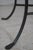 Stunning Hand Painted Top Iron Base Console Table For Sale - Image 10 of 15