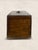 1910s Early 20th Century Antique English Oak Lidded Storage Box With Green Baize Lining For Sale - Image 5 of 7